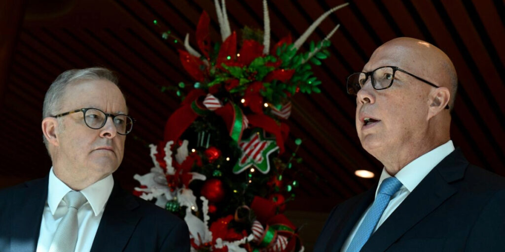 Leaders Christmas messages praise resilience but fail to leave the politics aside for the day