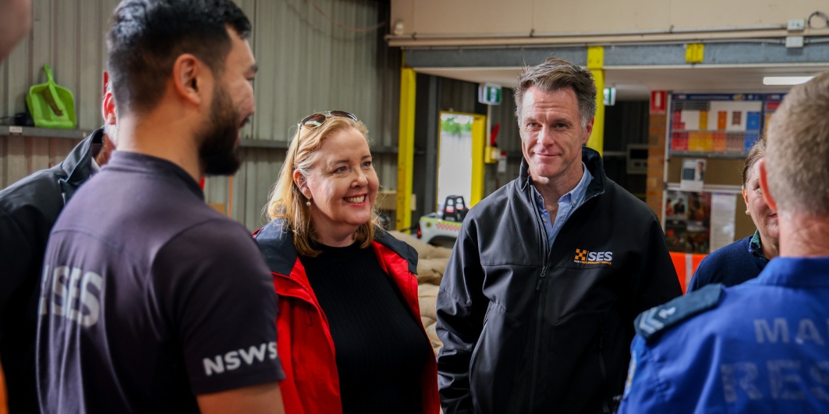 The NSW Government will be there as people get back on their feet