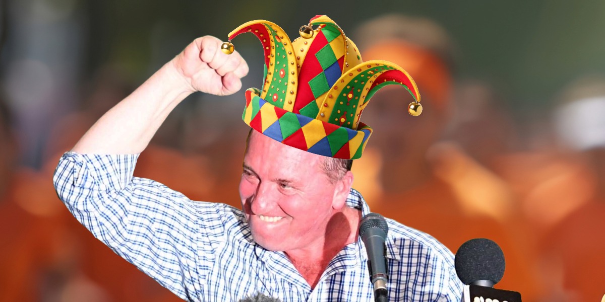 I take it all back, Barnaby’s a fool