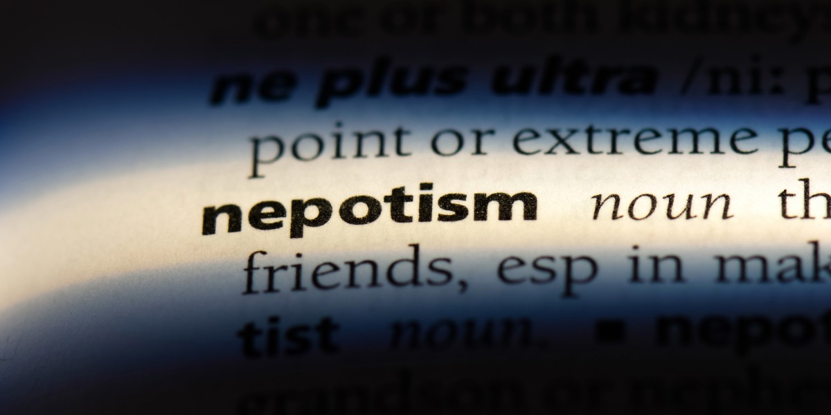 Who you know can’t be the qualification