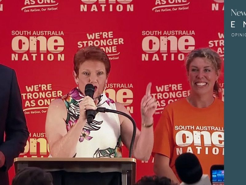 Denise’s Desk: Discontent is fertile ground for One Nation — but it is not the answer