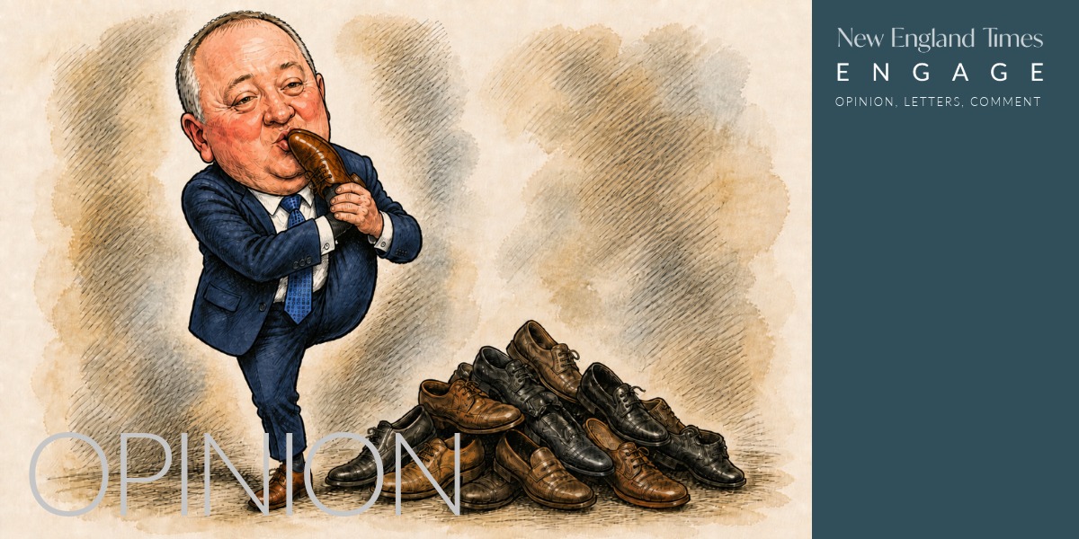 Deniseโs Desk: Just how many feet can one man fit in his mouth?